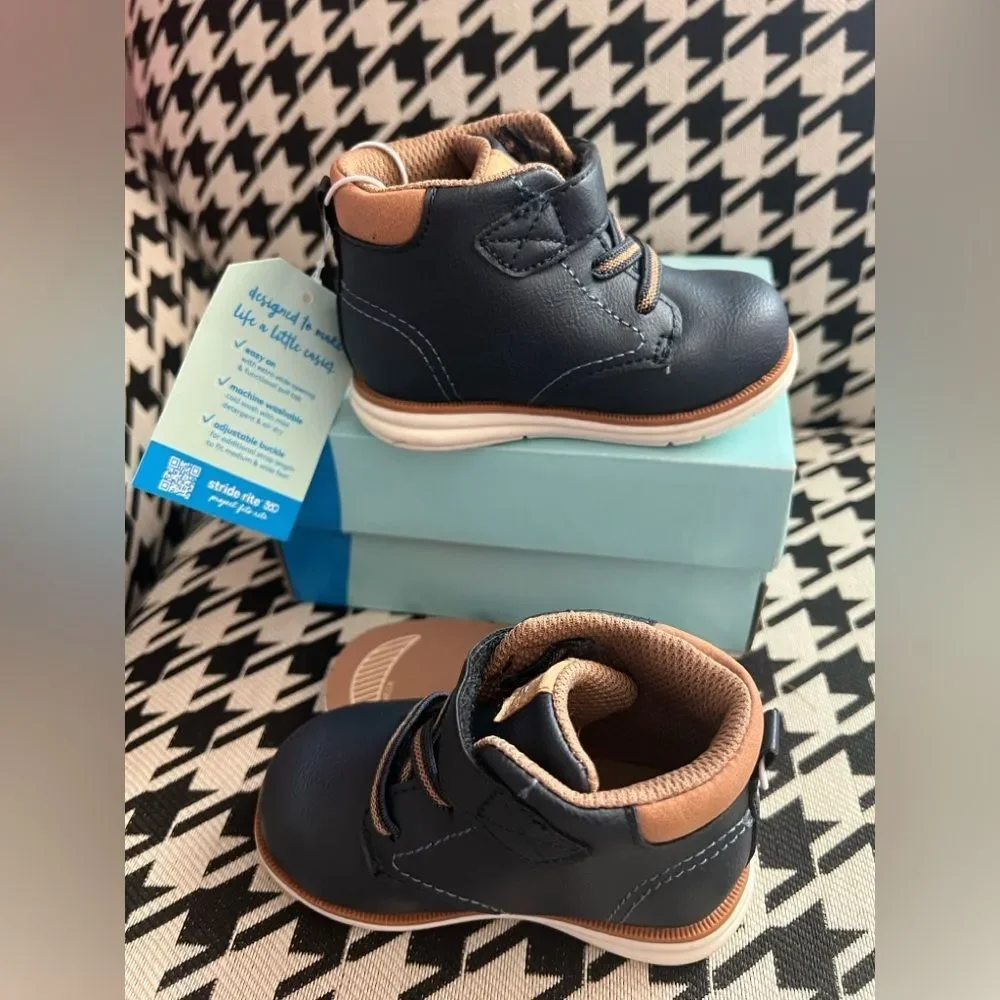 Stride Rite 360 Olive Boots Infant- Size‎ 4